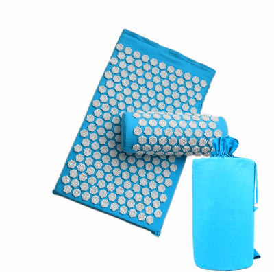 Lotus Acupressure Mat & Pillow – Yoga Massage Cushion