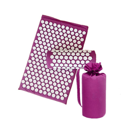 Lotus Acupressure Mat & Pillow – Yoga Massage Cushion