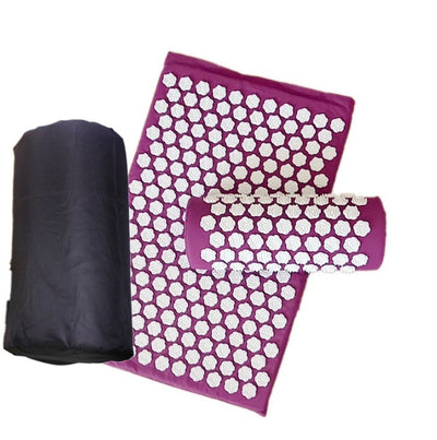 Lotus Acupressure Mat & Pillow – Yoga Massage Cushion