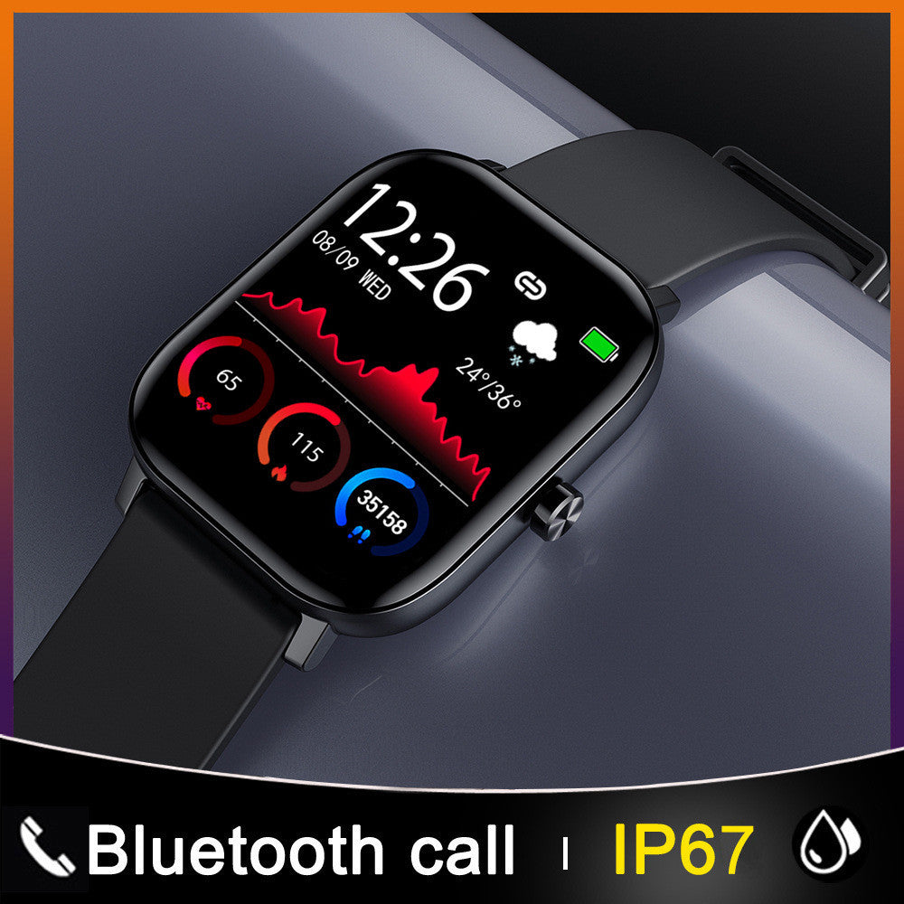 Unisex Smartwatch – Waterproof Fitness Tracker