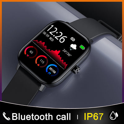 Unisex Smartwatch – Waterproof Fitness Tracker