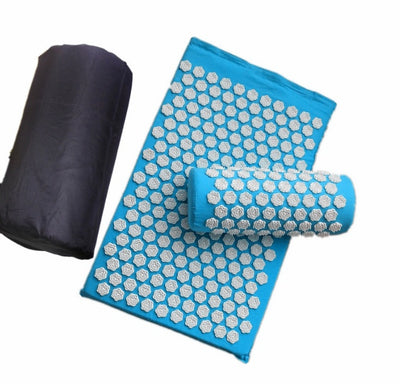 Lotus Acupressure Mat & Pillow – Yoga Massage Cushion