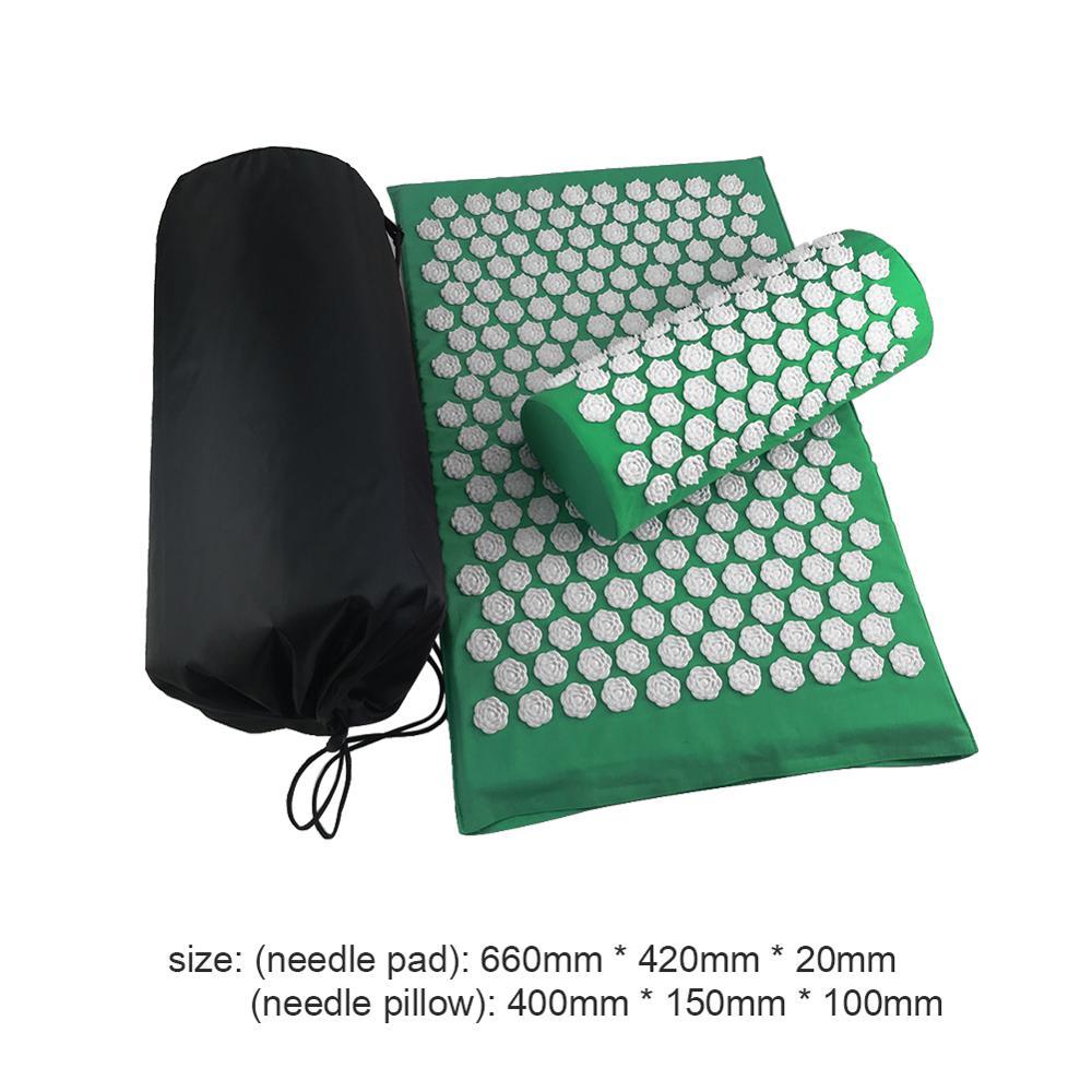 Lotus Acupressure Mat & Pillow – Yoga Massage Cushion