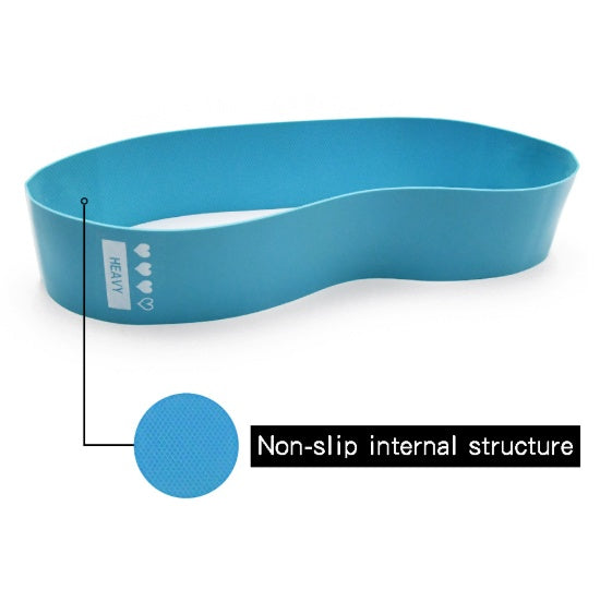 Elastic Resistance Bands – Booty & Fitness Band for Gym & Yoga