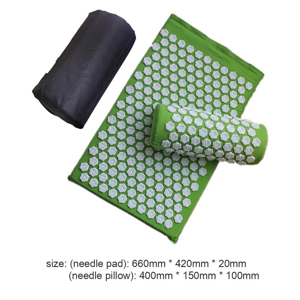 Lotus Acupressure Mat & Pillow – Yoga Massage Cushion