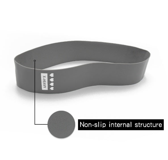 Elastic Resistance Bands – Booty & Fitness Band for Gym & Yoga