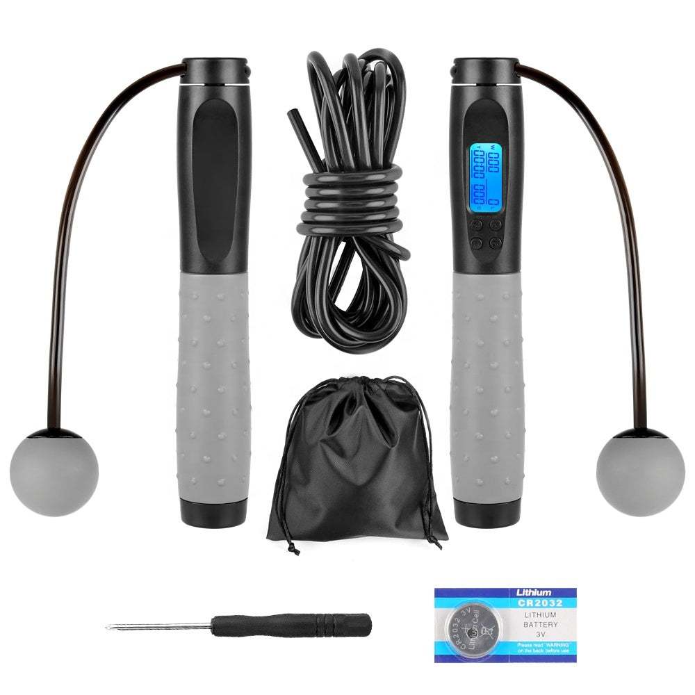 Smart Digital Skipping Rope – Electronic Counter