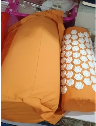 Lotus Acupressure Mat & Pillow – Yoga Massage Cushion