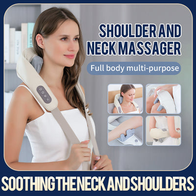 Electric Neck Massager Shawl – Household Clip Massage